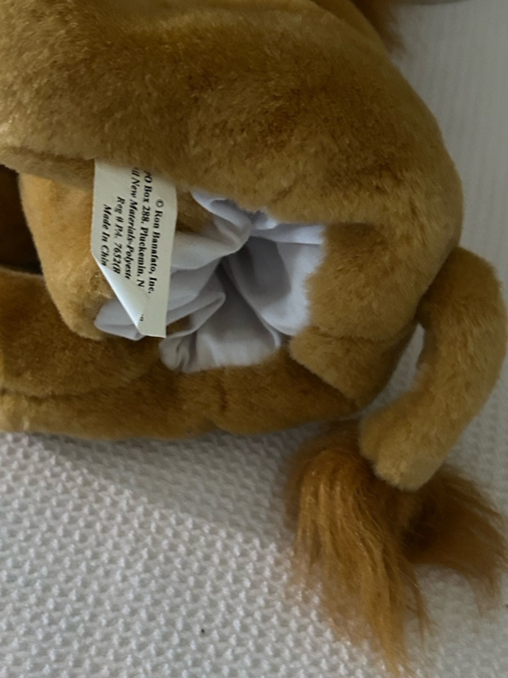 Ron Banafato Lion Hand Puppet Plush With Roaring Sound Box Stuffed Animal Toy - Picture 6 of 8